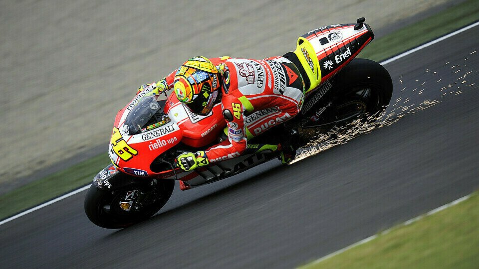 Valentino Rossi hatte wieder einmal kein Glück, Foto: Milagro