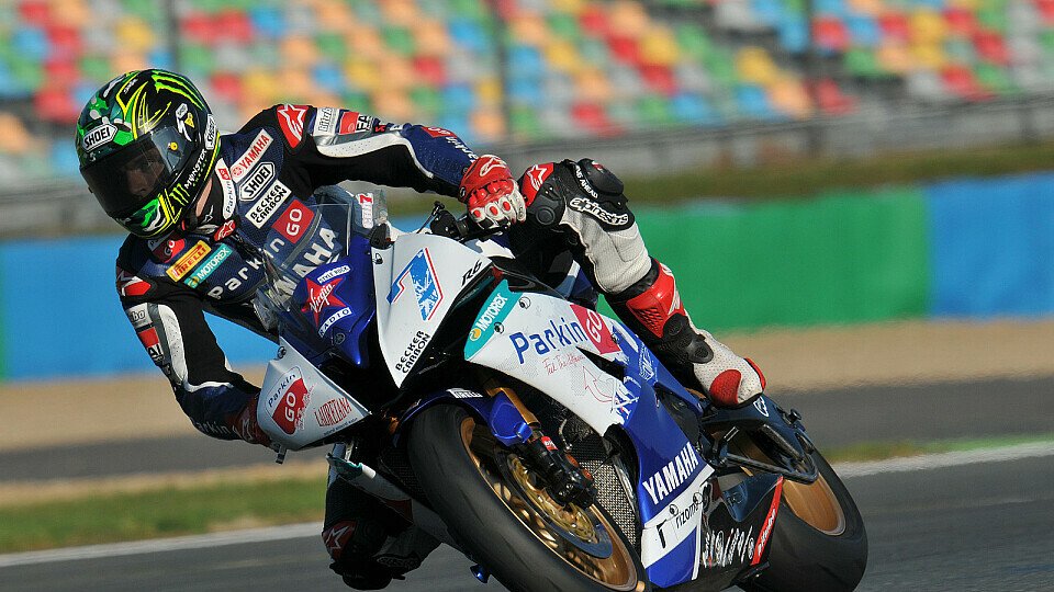 Chaz Davies ist nicht einmal für Casey Stoner zu erreichen, Foto: Yamaha Racing