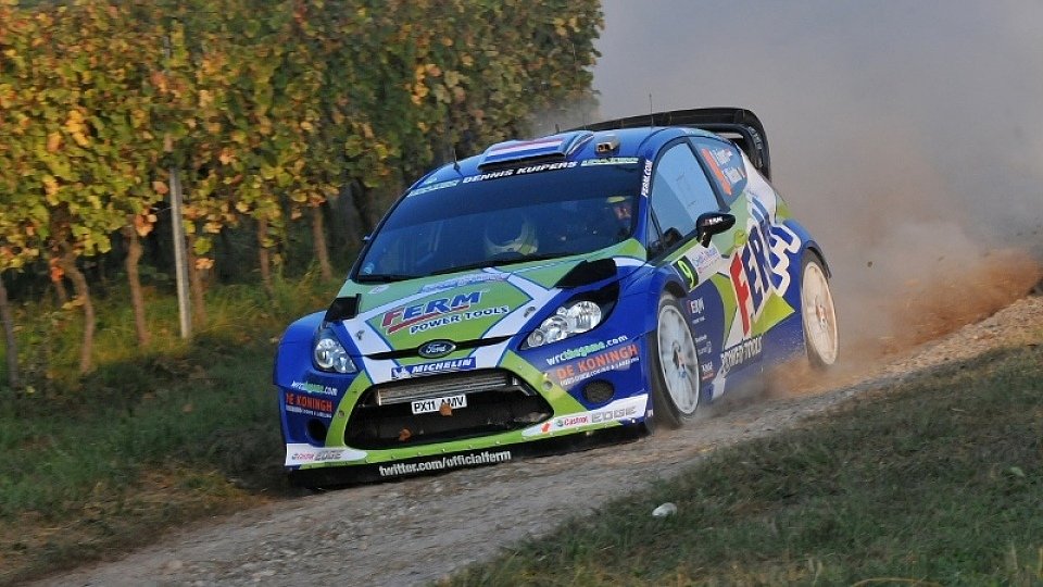 Dennis Kuipers konnte seinen sechsten Platz kaum fassen, Foto: FERM World Rally Team