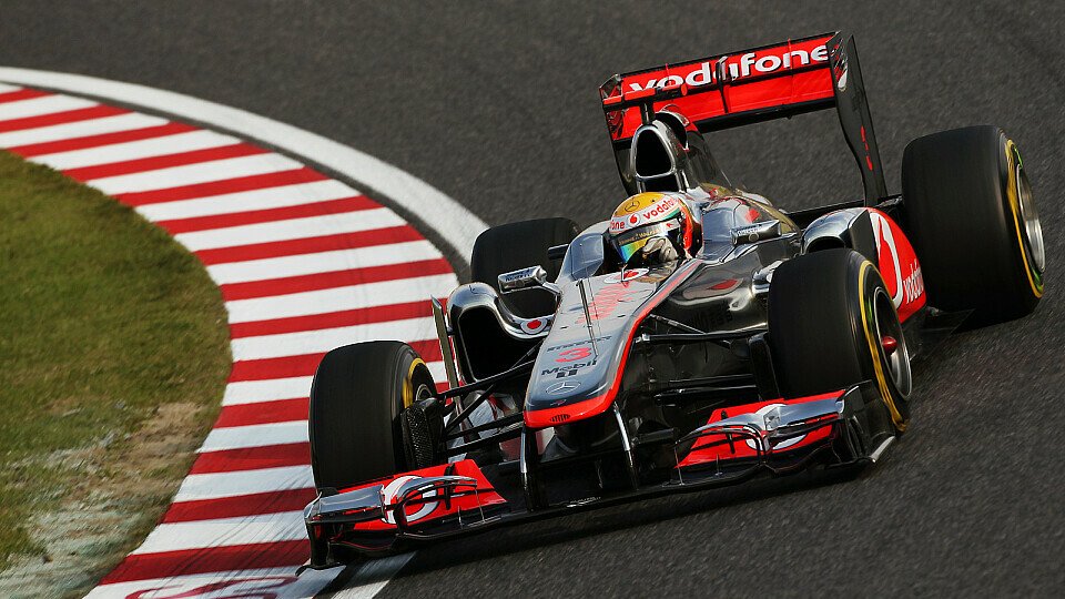 Die Pace von Stallgefährte Jenson Button konnte Lewis Hamilton in Suzuka am Freitag nicht mitgehen - Schuld waren die gelben Flaggen, Foto: Sutton
