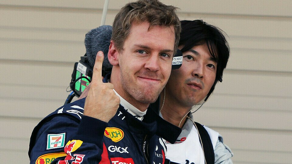Sebastian Vettel überflügelte die Konkurrenz, Foto: Sutton