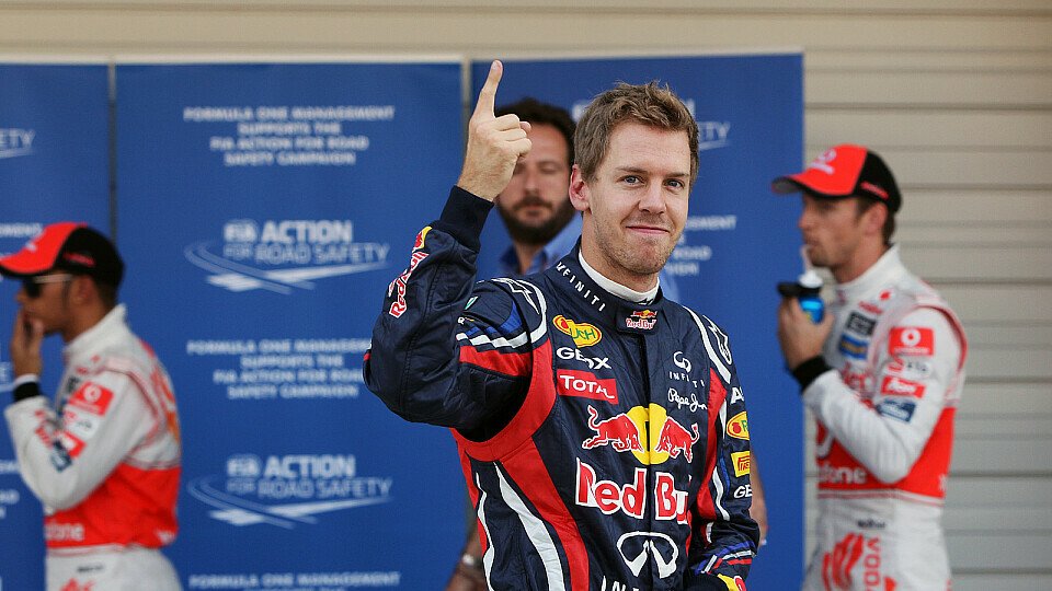 Sebastian Vettel sorgte am Samstag für ein vorläufiges Happy End, Foto: Sutton