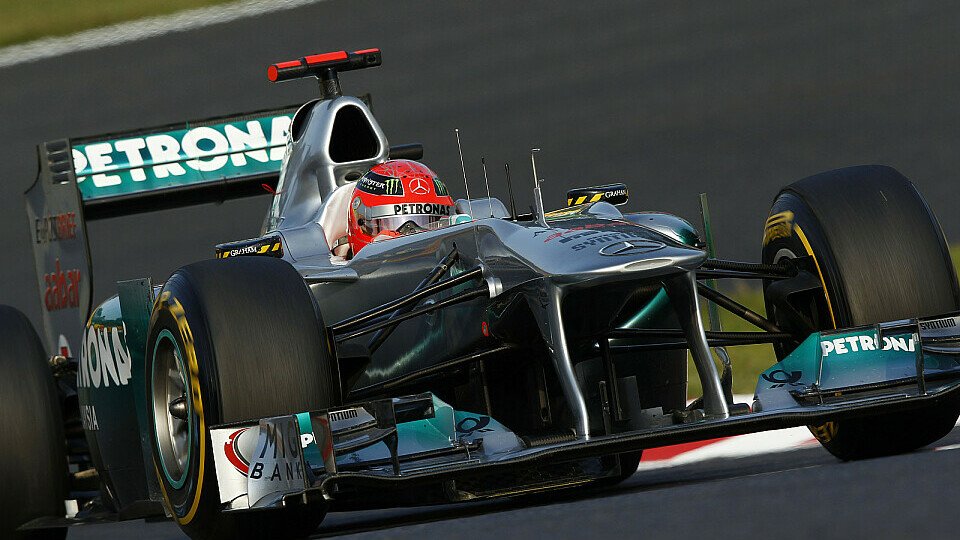 Michael Schumacher mischte ganz gut mit, Foto: Mercedes GP