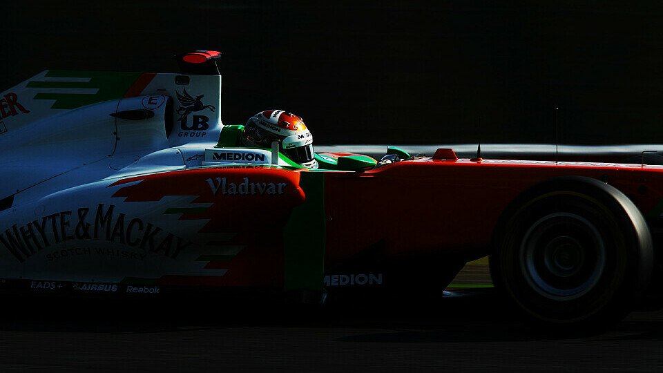 Adrian Sutil konnte sich nicht in den Punkten halten, Foto: Sutton