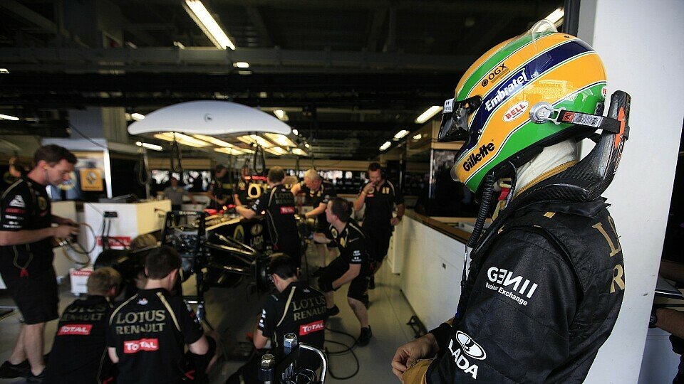 Laut Bruno Senna müssen die Fahrer das Team bei der Abstimmung noch mehr in die richtige Richtung führen, Foto: Lotus Renault
