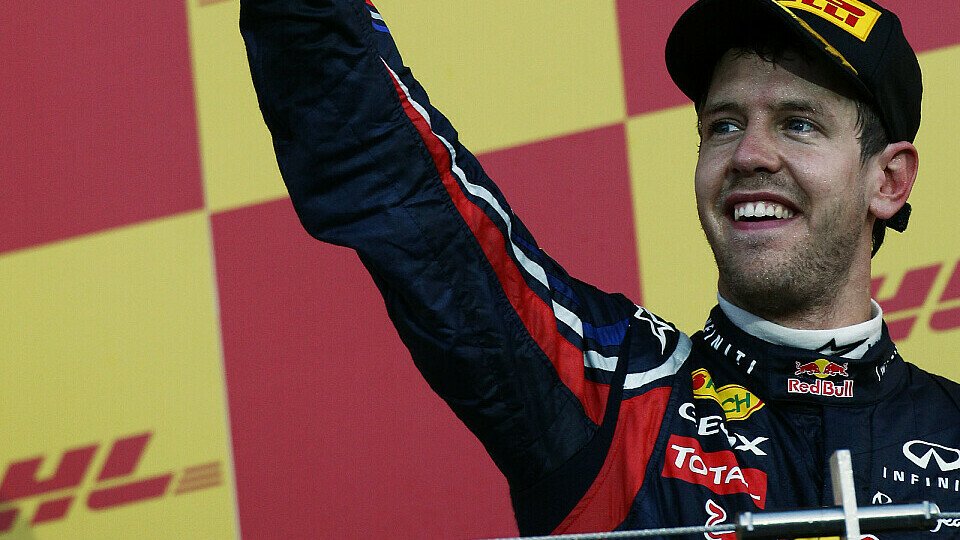 Sebastian Vettel ist nun Doppelweltmeister, Foto: Sutton