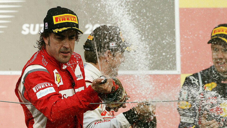 Alonso: Podest riesige Motivation für Ferrari, Foto: Sutton