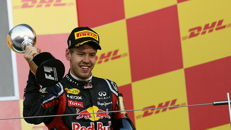 Sebastian Vettel hat es erneut geschafft, Foto: Sutton