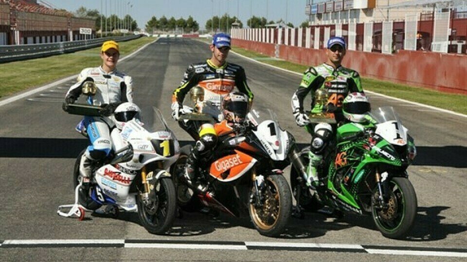 Europameister stehen fest: Silva, Fenati und Torres, Foto: UEM