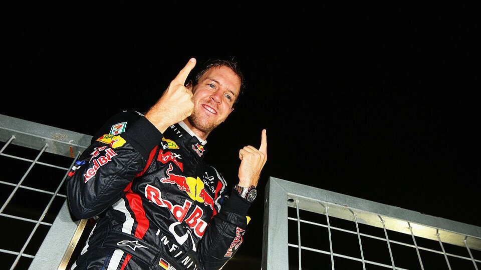 Sebastian Vettel feierte bereits 2011 in Japan den WM-Titel, Foto: Red Bull