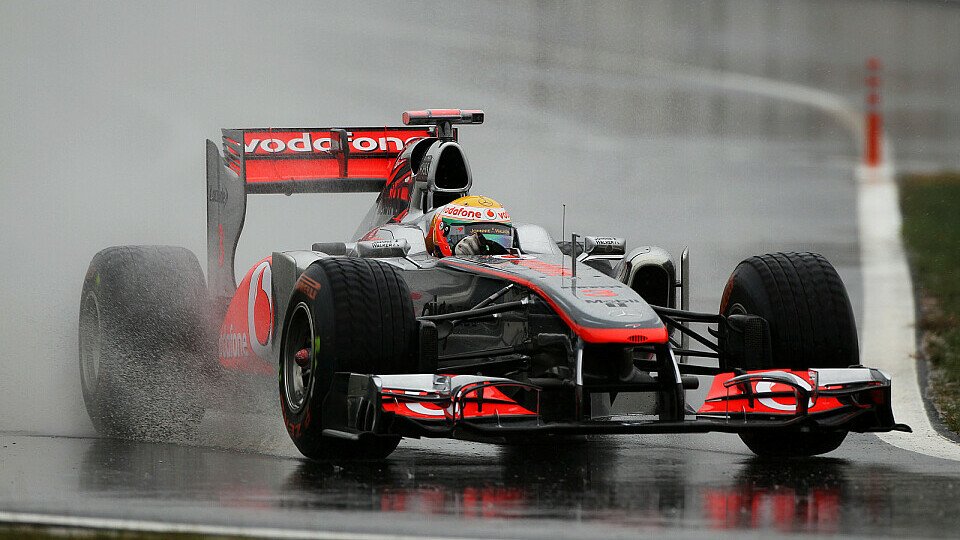 McLaren die Schnellsten im Nassen, Foto: Sutton