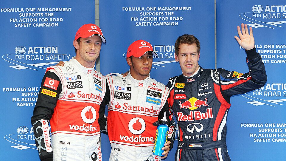 Sebastian Vettel startet diesmal nicht von der Pole, Foto: Sutton