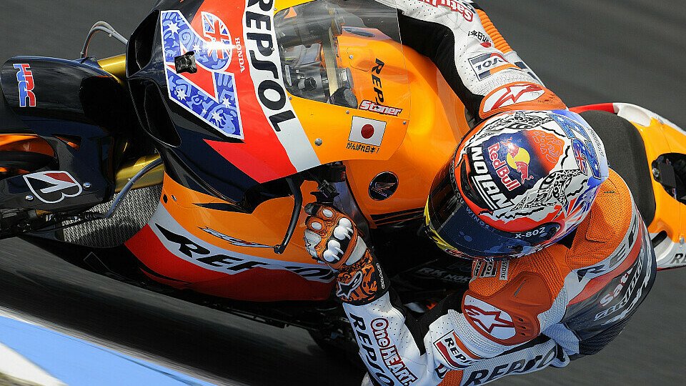 2011 holte Stoner seinen zweiten MotoGP-Titel, Foto: Bridgestone