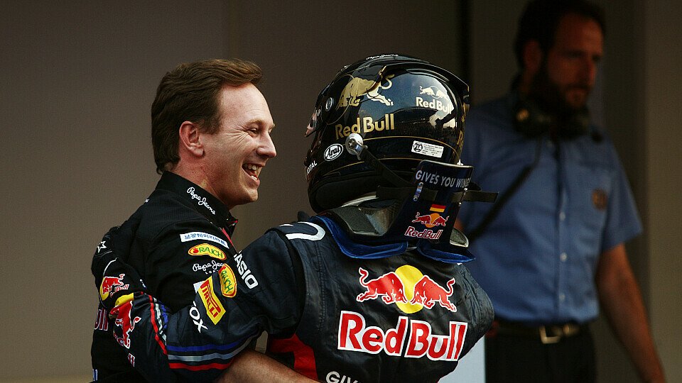 Christian Horner freute sich über den Sieg in der Konstrukeurswertung, Foto: Sutton