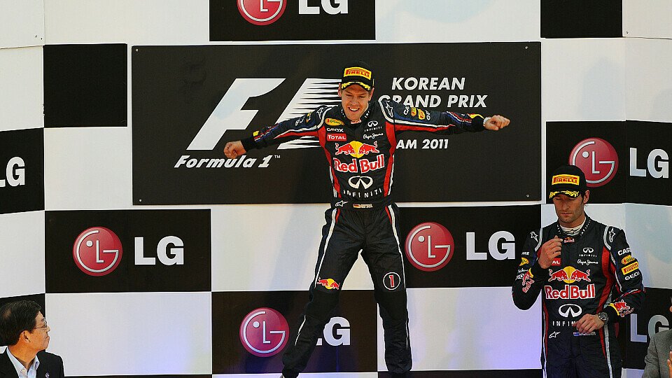 Sebastian Vettel erzielte in Korea im letzten Umlauf noch die schnellste Runde, Foto: Sutton
