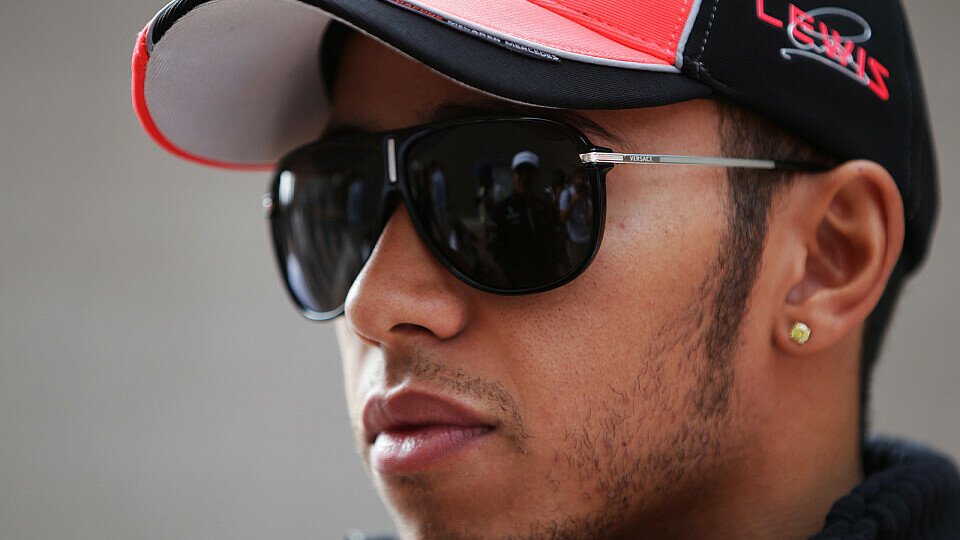 Nicht nur mit seinen Kontrahenten, sondern auch mit sich selbst springt Lewis Hamilton hart um, Foto: Sutton