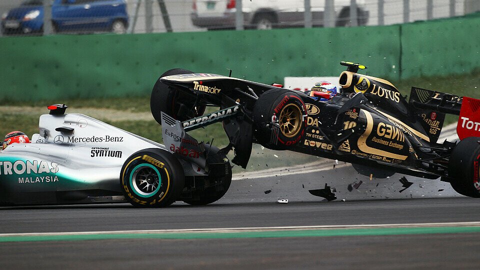 Auch in der Formel 1 gab es zuletzt einige gefährliche Auffahrunfälle, Foto: Sutton