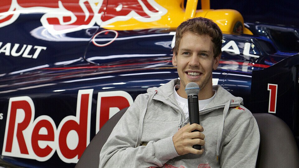 Sebastian Vettel sieht viele Faktoren als Grund für seinen Erfolg an, Foto: Sutton