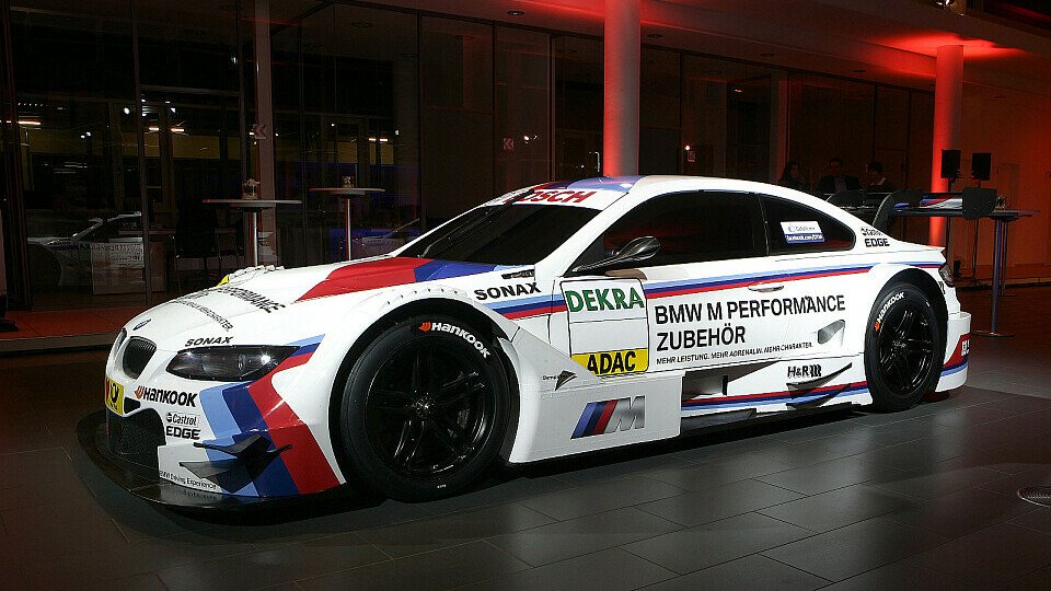 So wurde der BMW M3 DTM beim Finale in Hockenheim präsentiert, Foto: BMW