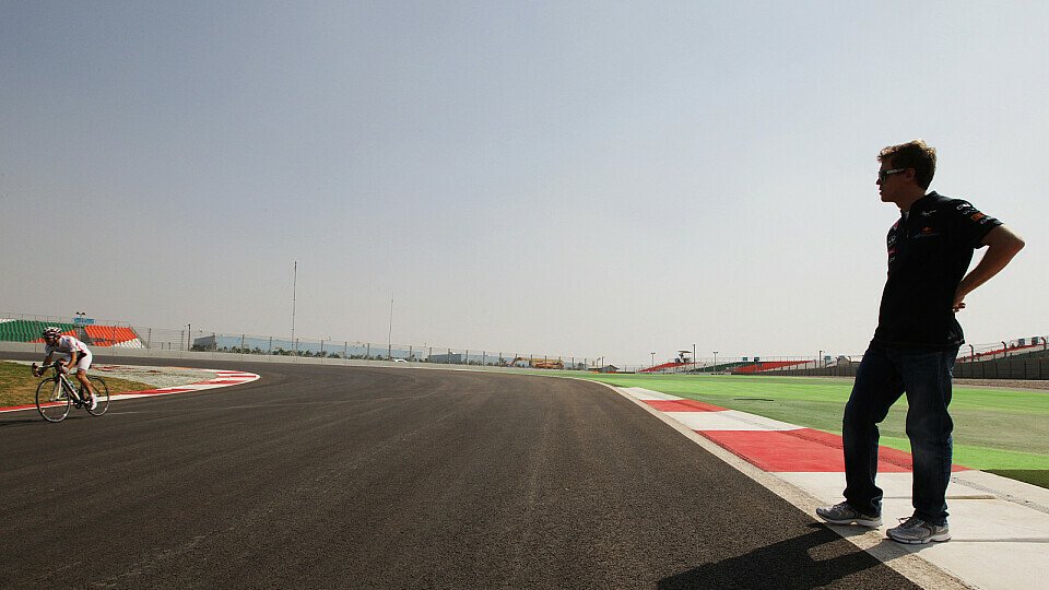 Der Buddh International Circuit hat es Sebastian Vettel angetan, Foto: Sutton