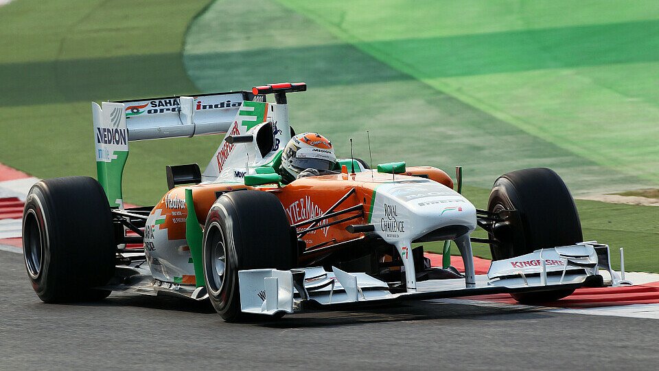 Adrian Sutil freute sich in Indien zu fahren, Foto: Sutton