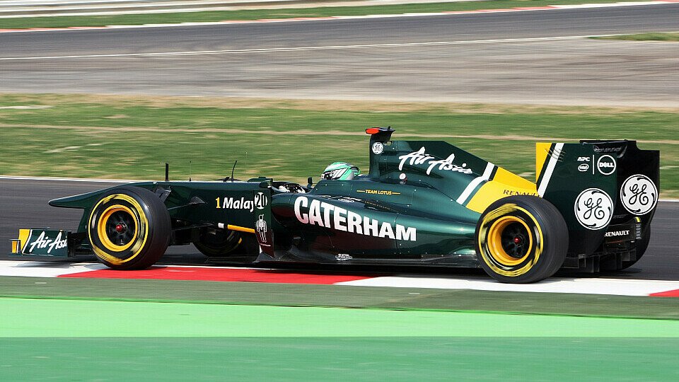 Heikki Kovalainen kam mit seinem schnellsten Versuch sogar dem Sauber von Kamui Kobayashi nahe - dementsprechend zufrieden war man bei Team Lotus mit dem Indien-Qualifying, Foto: Sutton