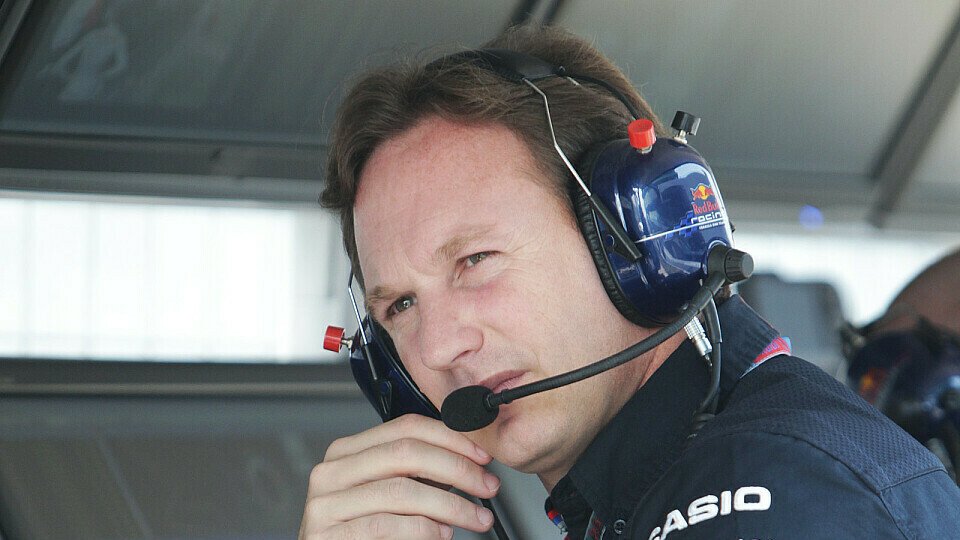 Laut Christian Horner werde Red Bull noch lange in der Formel 1 vertreten sein, Foto: Sutton