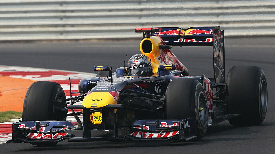 Sebastian Vettel hat das Qualifying in Indien bestimmt, Foto: Sutton