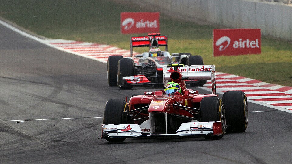 Felipe Massa hofft für das Rennen in Abu Dhabi auf mehr Glück als in Indien, Foto: Sutton