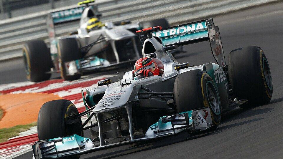 Das teaminterne Duell hat aktuell keine Priorität, Foto: Mercedes GP