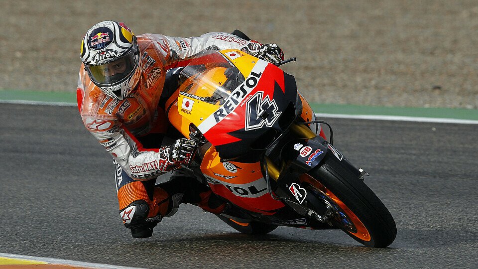 Ein Sturz verhinderte einen besseren Startplatz für Andrea Dovizioso, Foto: Repsol Honda