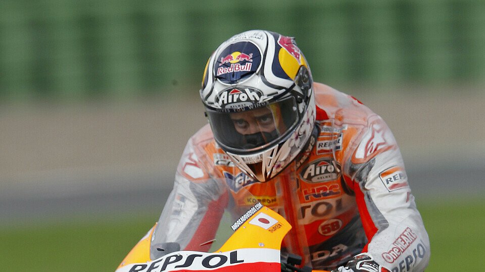 Andrea Dovizioso ließ es ruhig angehen, Foto: Repsol Honda