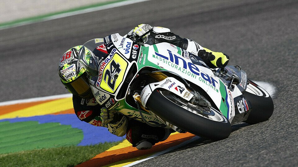 Toni Elias war am Anfang noch gut unterwegs, Foto: Honda