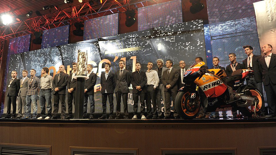 Die Meister und Triumphatoren der MotoGP Weltmeisterschaft 2011, Foto: motogp.com