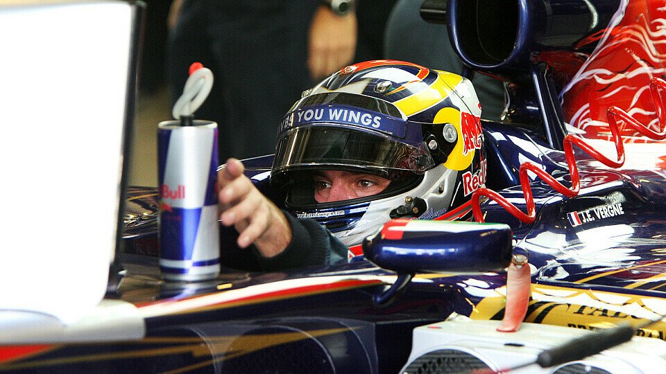 Jean-Eric Vergne unterhielt sich bestens im RB7, Foto: Sutton