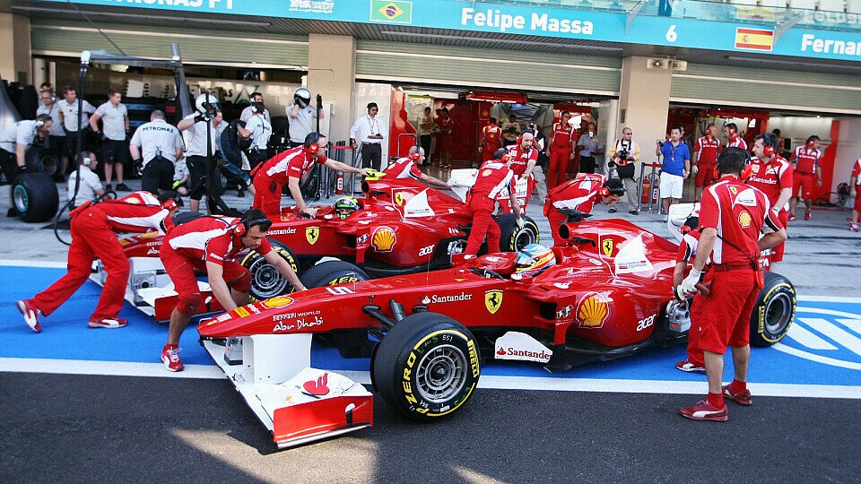 Alles eine Frage der Reifen: Ferrari geht laut Pirelli gut gerüstet in das Abu-Dhabi-Wochenende, Foto: Sutton