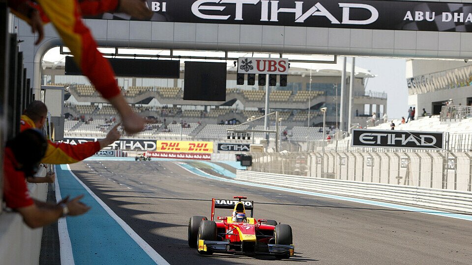 Beim Saisonfinale in Abu Dhabi zeigte Leimer der Konkurrenz bereits wo der Hammer hängt - so soll es 2012 weitergehen, Foto: GP2 Series