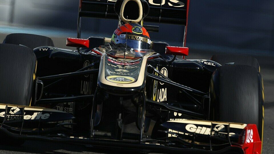 Romain Grosjean ist mit vollem Elan bei der Vorbereitung, Foto: Lotus Renault
