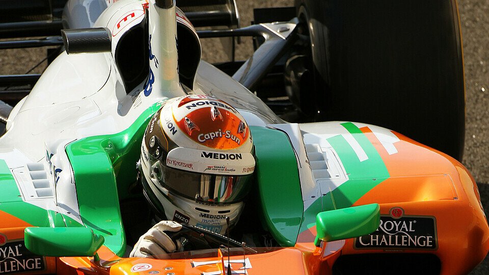Adrian Sutil war nach dem Rennen zufrieden, Foto: Sutton