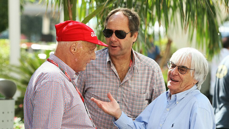 Gerhard Berger hat einen Rat für Bernie Ecclestone, Foto: Sutton