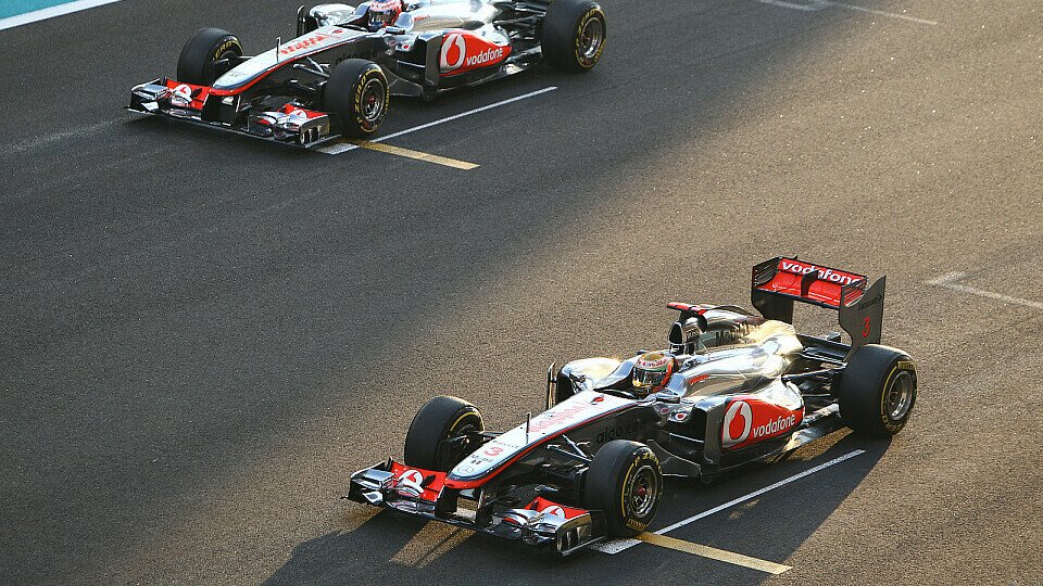 Jenson Button wird das Jahr vor Lewis Hamilton beenden, Foto: Sutton
