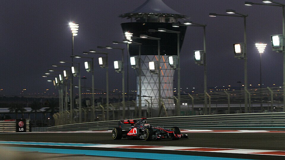 Lewis Hamilton feierte in Abu Dhabi seinen dritten Saisonsieg, Foto: Sutton