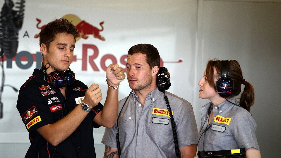 Stefano Coletti bei Trockenübungen in Abu Dhabi, Foto: Sutton