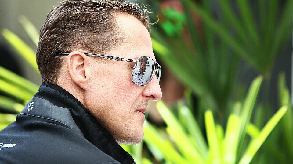 Michael Schumacher liegt seit Sonntag im künstlichen Koma, Foto: Sutton