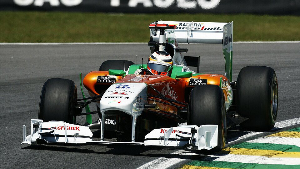 Nico Hülkenberg fuhr den Force India letztmals im Freitagstraining in Sao Paulo, Foto: Sutton