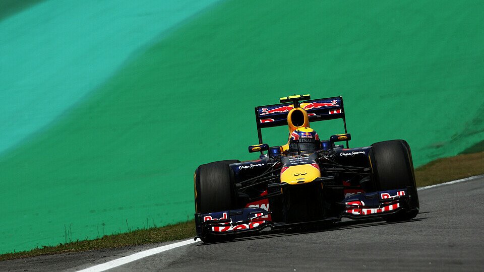 Webber konnte Vettel-Pole nicht verhindern, Foto: Sutton