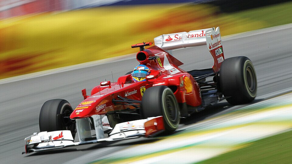 Ferrari musste sich 2011 mit der Rolle der dritten Kraft zufrieden geben, Foto: Sutton