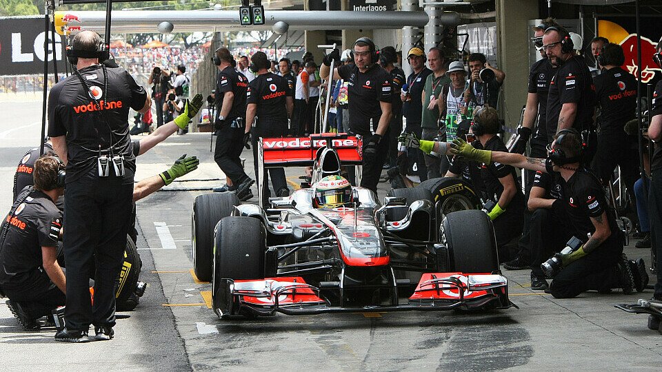 McLaren hat vorerst keine Pläne, die Motoren nicht mehr von Mercedes zu beziehen, Foto: Sutton