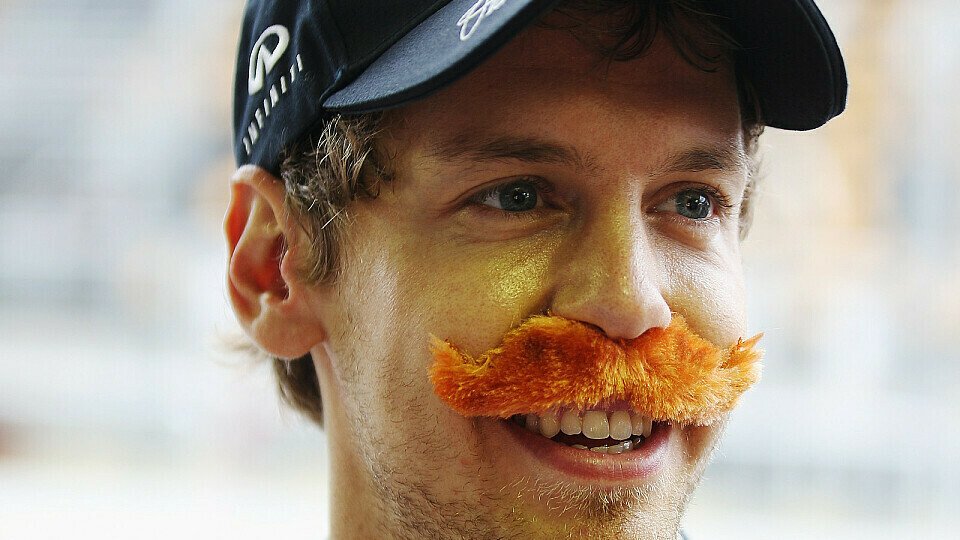 Spaßvogel mit klarem Kopf: Sebastian Vettel, Foto: Red Bull