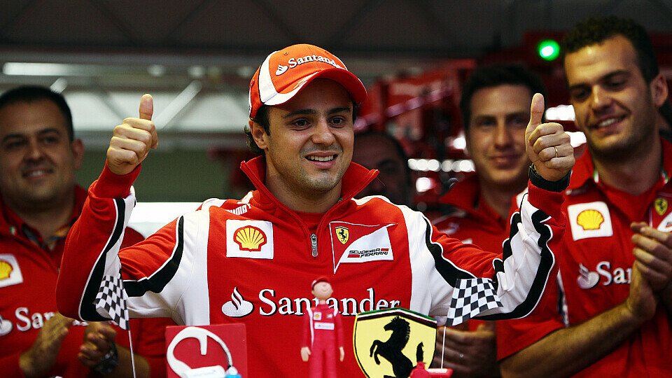In Sao Paulo feierte Felipe Massa sein zehnjähriges Dienstjubiläum in der F1 - 2012 könnte die letzte Ferrari-Saison für den 30-Jährigen werden, Foto: Sutton